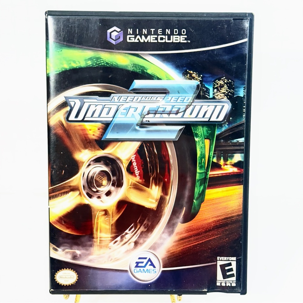 Vtg Need for Speed 2: Underground Nintendo GameCube Rated E EA Games Family